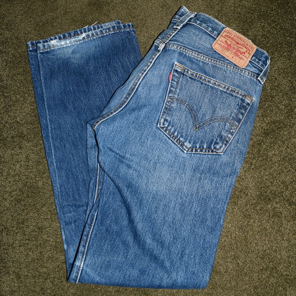 Mens Levis 501 jeans 31X32